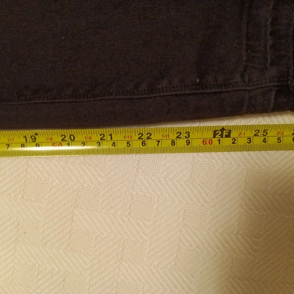 Spanx Vintage Black Distressed Ankle Jean Leggings Size S - Picture 8 of 11